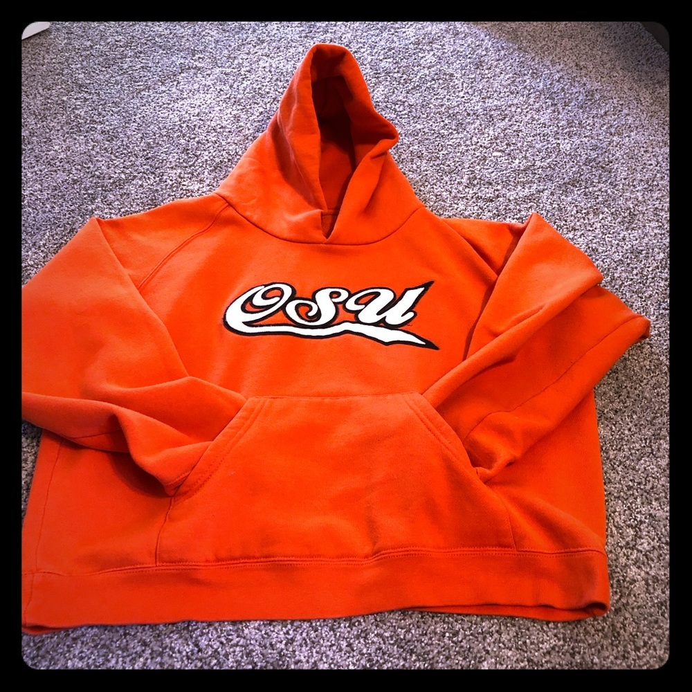 Orange Oklahoma State Hoodie